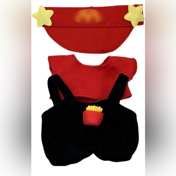 Labubu McDonald’s Working Girl Overalls Fit - Picture 6 of 7